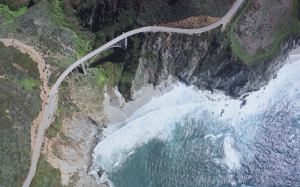 Bixby Bridge Highway 1 aerial photogrammetry