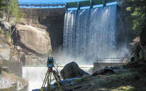 Lyons Dam surveying, mapping, GIS services