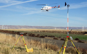 transmission line aerial LiDAR data collection via helicopter